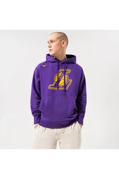 NİKE Los Angeles Lakers Fleece Pullover Essential Erkek Sweatshirt