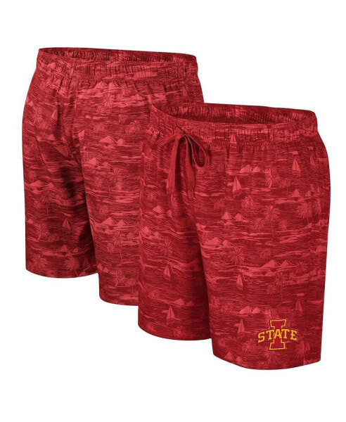 Men's Cardinal Iowa State Cyclones Ozark Swim Shorts