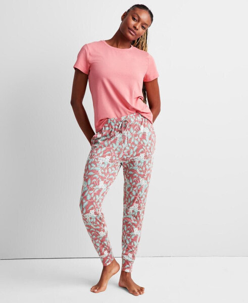 Printed Jogger Pajama Pants XS-3X, Created for Macy's