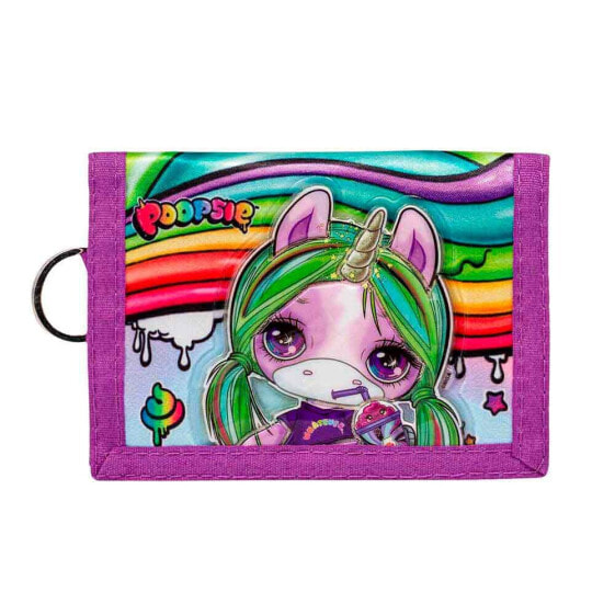 KARACTERMANIA Velcro Poopsie Slime Surprise Rainbow wallet