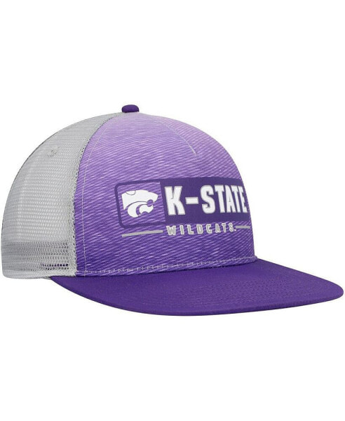 Men's Purple, Gray Kansas State Wildcats Snapback Hat