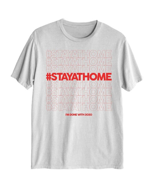 Hybrid Men's Stay at Home Graphic T-Shirt