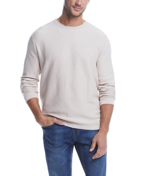 Men's Twill Stonewash Crewneck Sweater