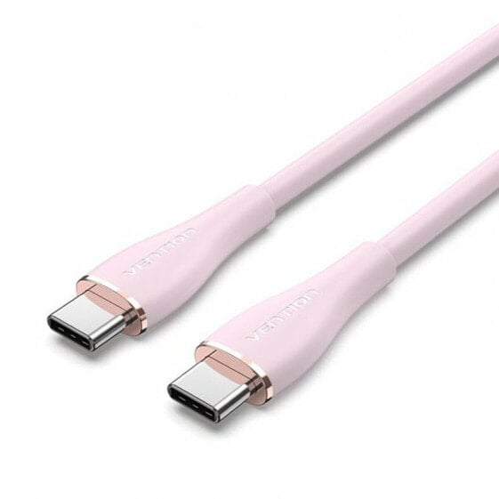 USB-C-кабель Vention TAWPF 1 m Розовый (1 штук)
