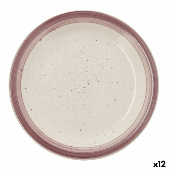 Плоская тарелка Quid Allegra Peoni Керамика Двухцветный (Ø 27 cm) (12 штук)