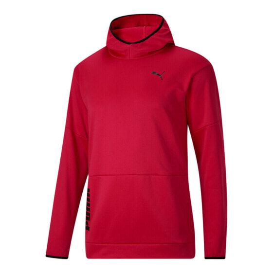 Puma Train Entry Excite Pullover Hoodie Big Tall Mens Red Casual Outerwear 52302