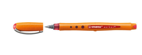STABILO worker+ Tintenroller rot 0.5 mm