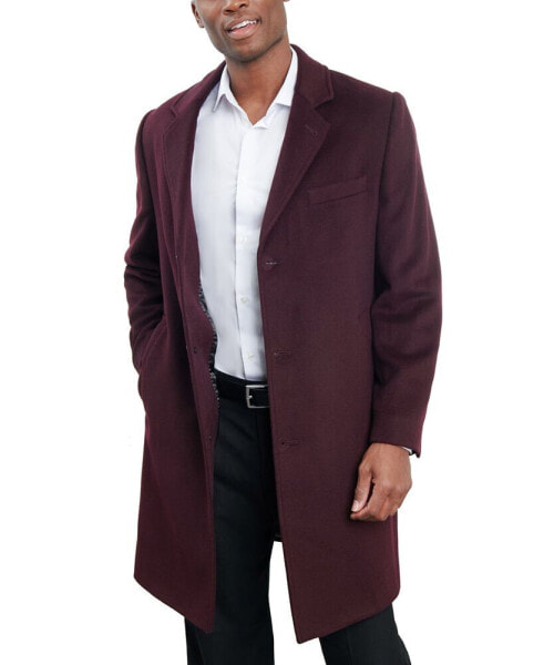 Men Signature Wool-Blend Overcoat