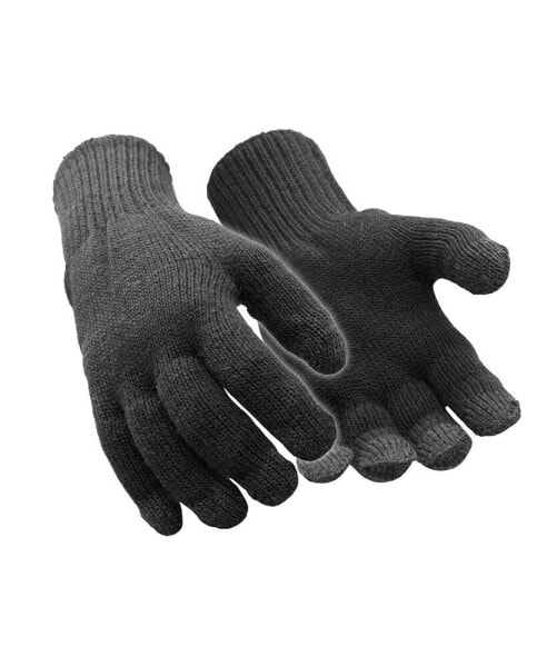 Men's Warm Dual Layer Thermal Lined Touchscreen Compatible Gloves