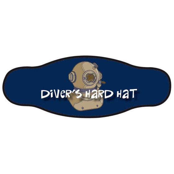 BEST DIVERS Neoprene Mask Strap Divers Hard Hat With Velcro Tape