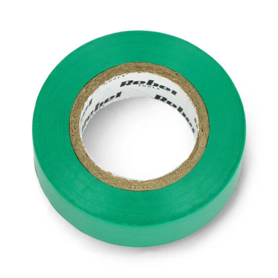 Insulating tape Rebel 0,13x19mm x 18,2m green