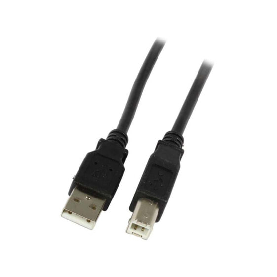 Разъем USB 2.0 Synergy 21 S215470 - 1.8 м - USB A - USB B черный