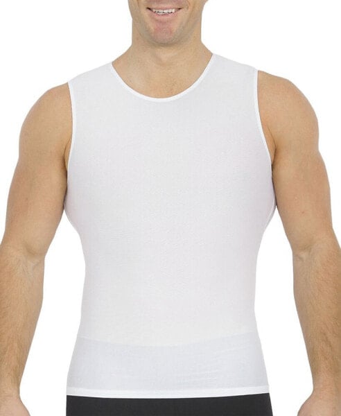 Men's Power Mesh Compression Sleeveless Crewneck Shirt