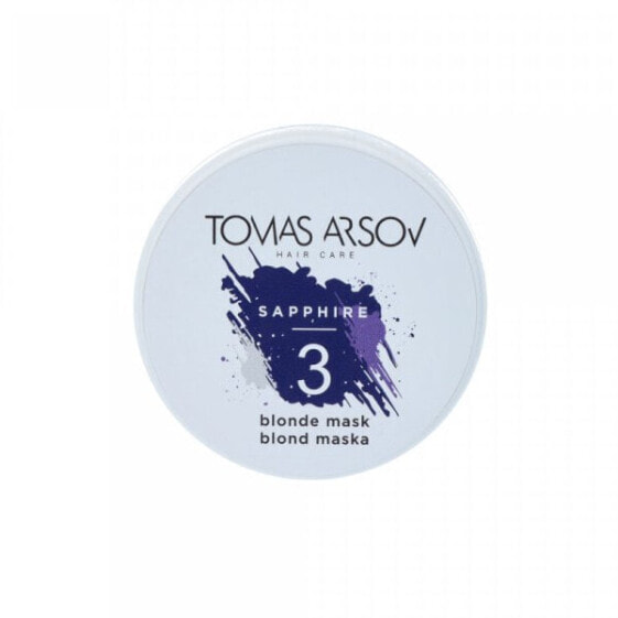 The mask suppresses yellow and golden hair tones Sapphire ( Blonde Mask) 100 ml