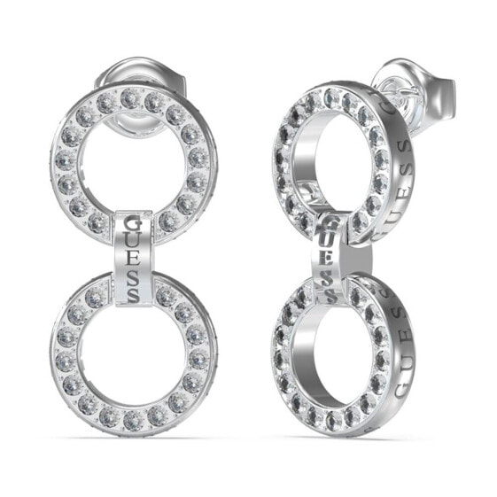 GUESS JUBE03166 Circle Lights Earrings