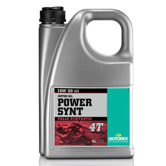 MOTOREX Power Synthetic 4T 10W50 4L motor oil