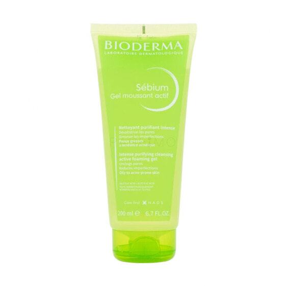 BIODERMA Sébium Intense Purifying Cleansing Foaming Gel 200 ml reinigungsgel für Frauen