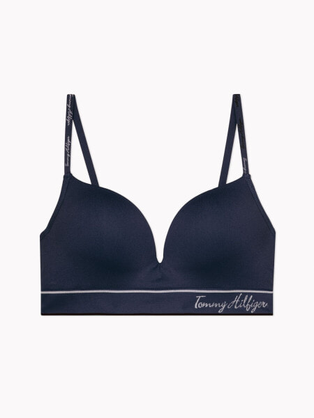 Signature Logo Push Up Bralette