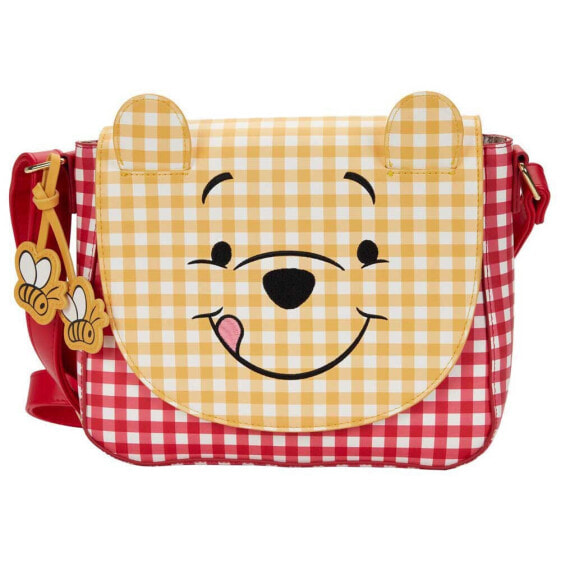LOUNGEFLY Shoulder Bag Winnie The Pooh Gingham
