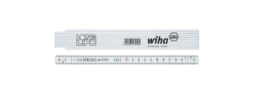 Wiha 410 2000 - Fiberglass,Polyamide - White - 2 m - 15 mm