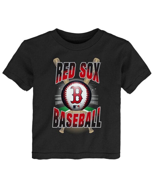 Футболка для малышей OuterStuff Boston Red Sox черная Специальное мероприятие
