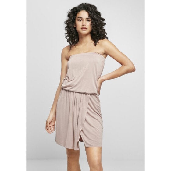 URBAN CLASSICS Viscose Short Dress