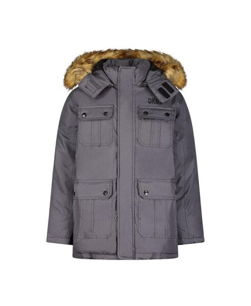 Куртка DKNY Boys Heavyweight Parka Coat