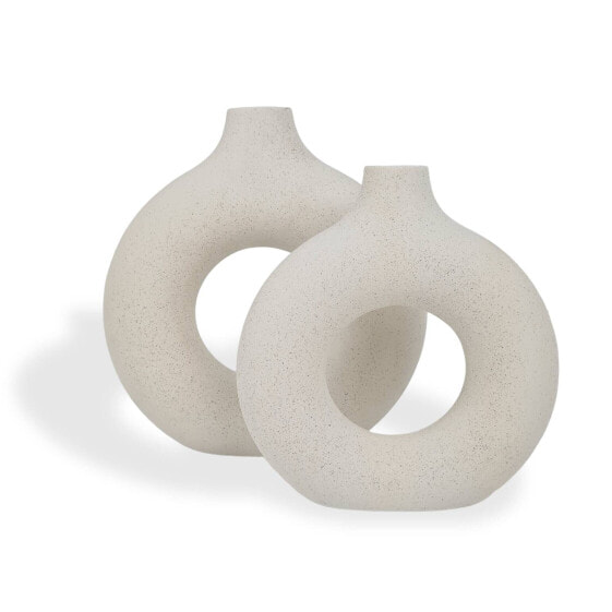 Donut-Vase 2er-Set