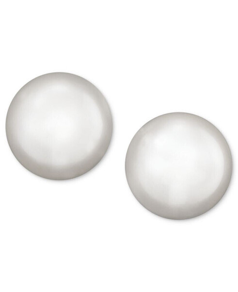 Pearl Earrings, 14k Gold Cultured Freshwater Pearl Stud Earrings (7-1/2mm)