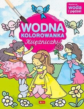 Wodna kolorowanka. Księżniczki