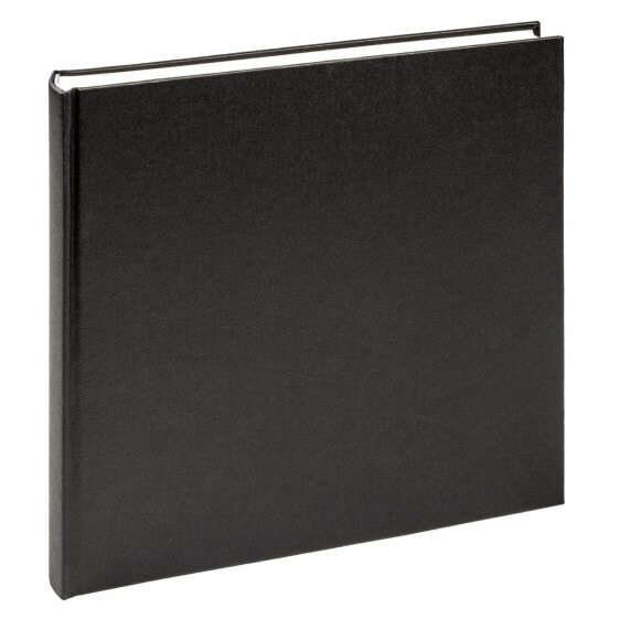 Walther FA-349-B - Black - 40 sheets - Perfect binding - Cardboard - White - 300 mm