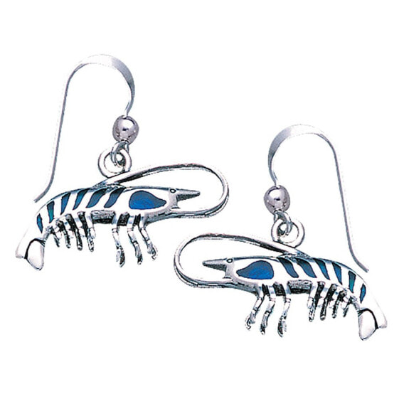 DIVE SILVER Praws Long Earrings