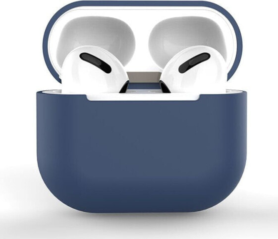 Hurtel Etui ochronne Case C do AirPods 1/2 granatowe