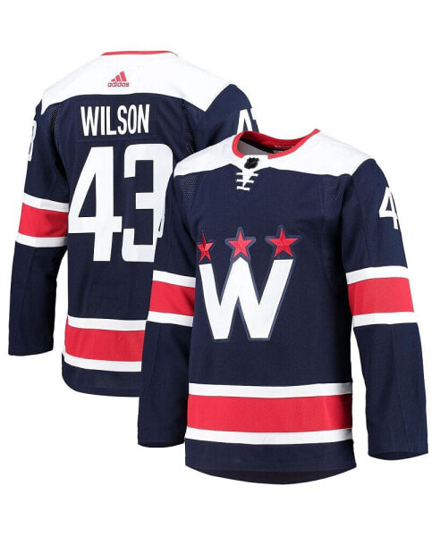 Men's Tom Wilson Navy Washington Capitals 2020/21 Alternate Authentic Pro Player Jersey