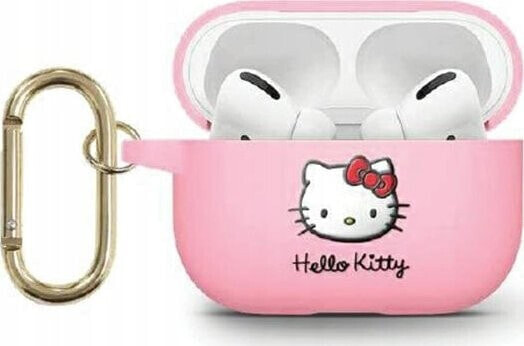 Sourcing Hello Kitty HKA33DKHSP Airpods 3 cover pink/pink Silicone 3D Kitty Head