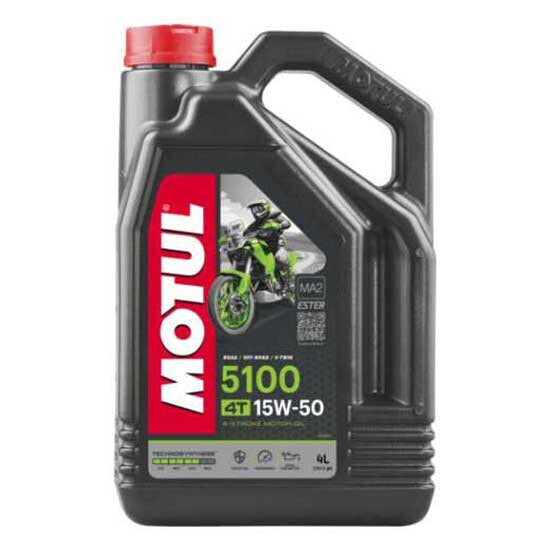 MOTUL 5100 15W50 4T 4L Motor Oil
