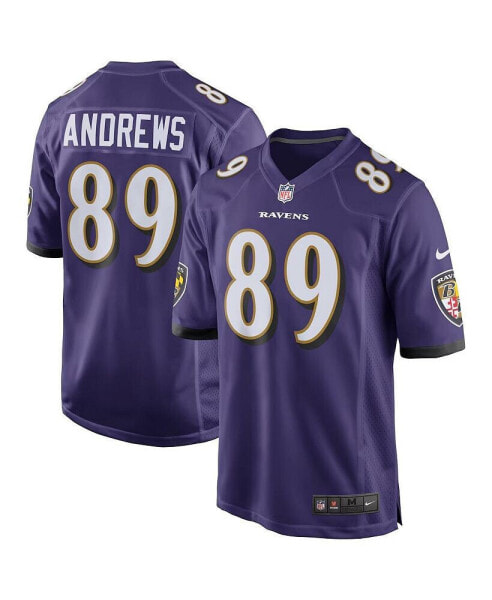 Men's Mark Andrews Purple Baltimore Ravens Game Jersey