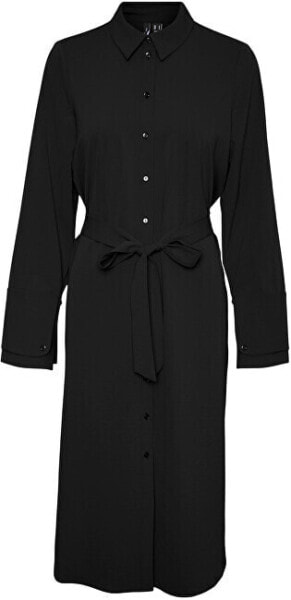 Повседневное платье Vero Moda VMPIXI Regular Fit 10296553 Черное