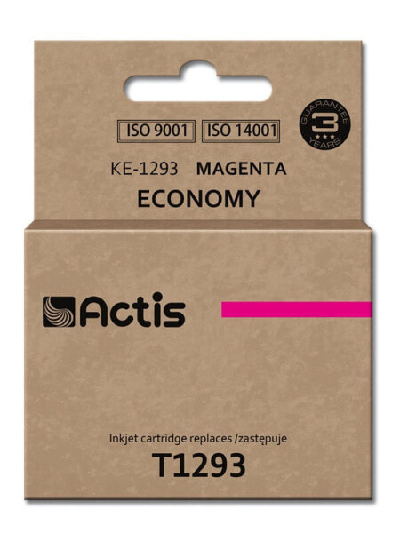 Actis KE-1293 ink (replacement for Epson T1293; Standard; 15 ml; magenta) - Standard Yield - Dye-based ink - 15 ml - 1 pc(s) - Single pack