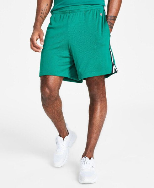 Men's Attack Loose-Fit Taped 7" Mesh Shorts