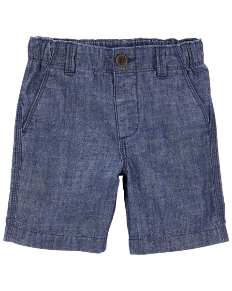 Baby Chambray Shorts 24M