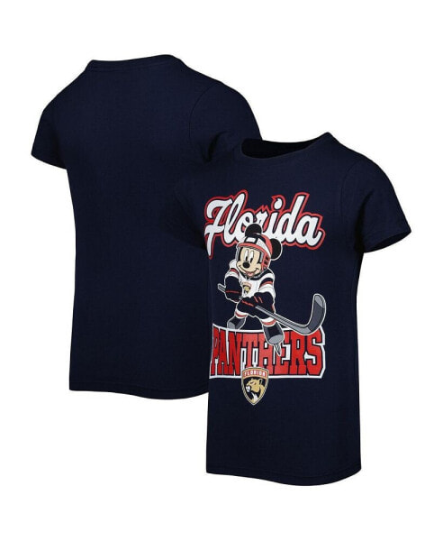 Футболка OuterStuff Florida Panthers Mickey Mouse