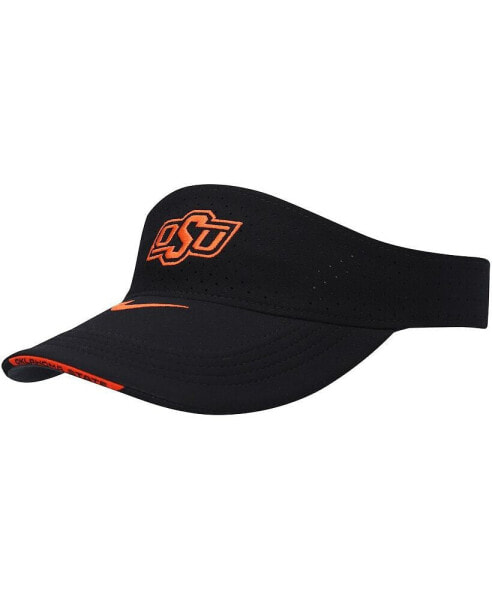 Men's Black Oklahoma State Cowboys 2021 Sideline Performance Visor