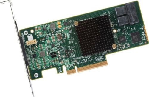 Kontroler Broadcom PCIe 3.0 x8 - 2x SFF-8643 MegaRAID SAS 9341-8i (LSI00407)