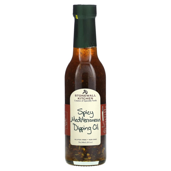 Spicy Mediterranean Dipping Oil, Medium, 8 fl oz (240 ml)