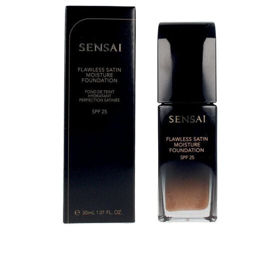 Тональное средство Sensai flawless satin foundation SPF20 #205-mocha beige 30 мл