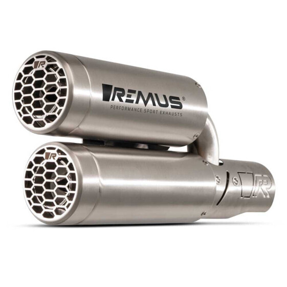 REMUS Double Mesh With Removable Sound Insert For Vespa GTS 300 HPE From 2021 Euro 5 RACE Muffler