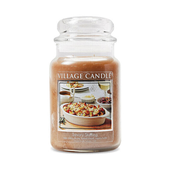 Scented candle in glass Savory Stuffing 602 g