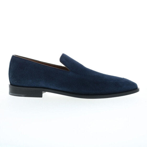 Bruno Magli Ivan BM3IVNN1 Mens Blue Suede Loafers & Slip Ons Casual Shoes