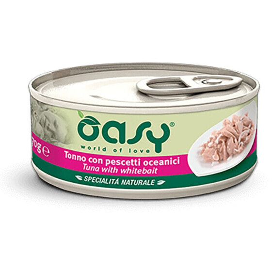 OASY Tin Tuna with Anchovy 70G Wet Cat Food